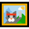 Framed Picture emoji on Microsoft
